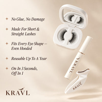 KRAVL magnetic lash benefits